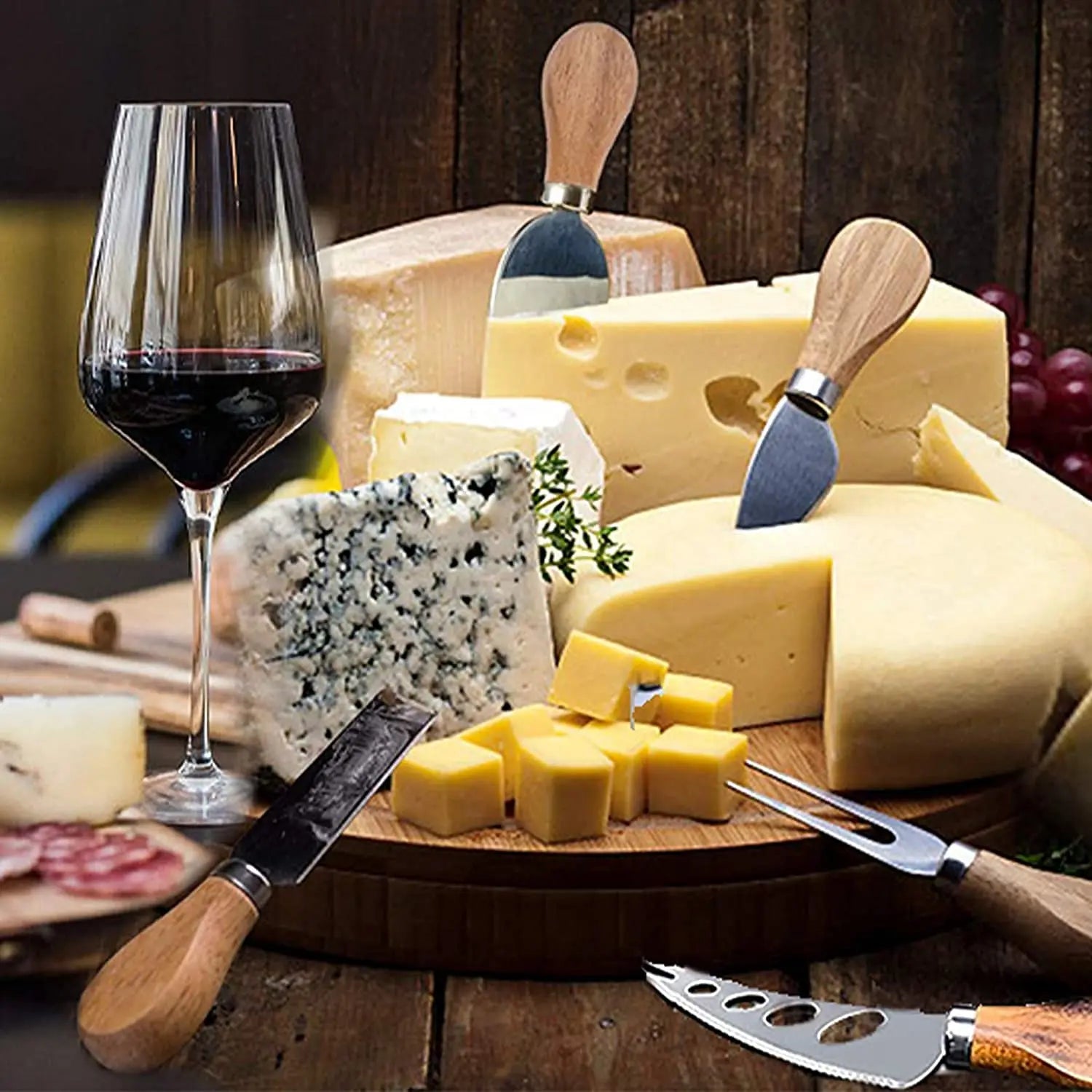 Coffret de 6 couteaux à fromage